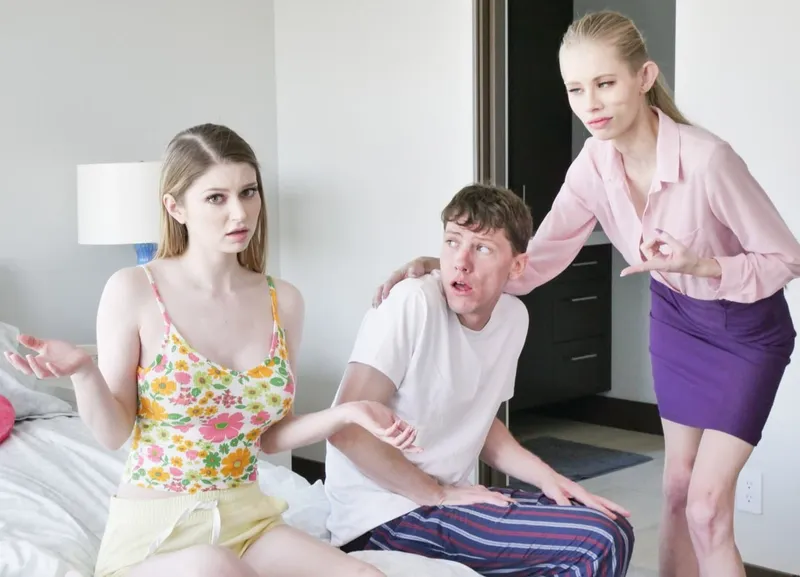 Má kế bắt con gái riêng của Ông xã xxx với cậu con trai